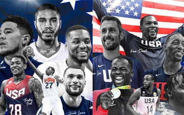 Điểm danh 11 đối thủ sẽ tranh tài cùng đội tuyển bóng rổ Mỹ tại Olympics 2021
