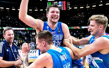 Thiết lập triple-double, Luka Doncic giúp tuyển bóng rổ Slovenia đi vào lịch sử tại Olympic