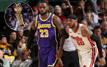 Trăn trở mộng vô địch, Carmelo Anthony trải lòng về lần hội ngộ cùng người bạn thân LeBron James