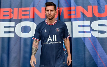 CHÍNH THỨC: Messi ra mắt trong màu áo PSG, siêu sao 34 tuổi chọn số đeo không ai ngờ