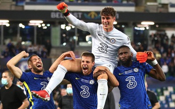 Thủ môn Kepa rực sáng đem về Siêu cúp châu Âu cho Chelsea