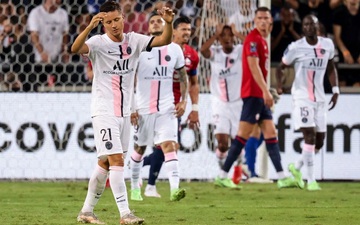 PSG thất thủ trước Lille ở trận tranh Siêu cúp Pháp