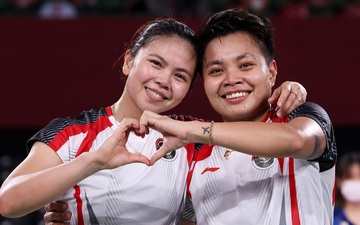 Hạ "gã khổng lồ" Trung Quốc, cầu lông Indonesia giành tấm HCV lịch sử ở Olympic Tokyo 2020