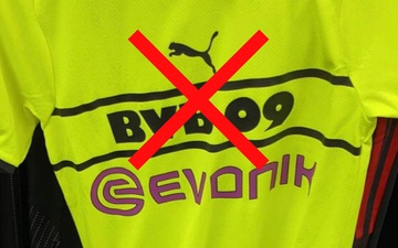 Dortmund từ chối sử dụng mẫu áo "thảm họa" của Puma