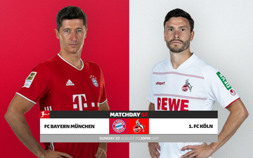 Nhận định, soi kèo, dự đoán Bayern Munich vs Koln (vòng 2 Bundesliga)