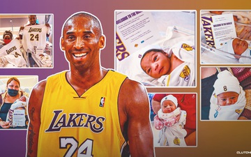 Los Angeles Lakers và mang bất ngờ tới gia đình các em bé sơ sinh trong "Ngày Kobe"