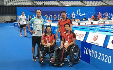 Đối thủ vượt trội, bơi lội Việt Nam không thể tạo ra bất ngờ tại ngày thi đấu thứ 2 Paralympic 2020