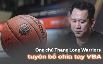 Ông chủ Thang Long Warriors thất vọng khi VBA 2021 bị hủy