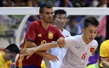 Futsal Việt Nam thất bại 0-4 trước đội bóng số 1 thế giới