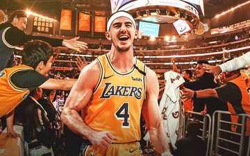 Alex Caruso: "Tôi sẽ không bao giờ quên được quãng thời gian ở Los Angeles Lakers"