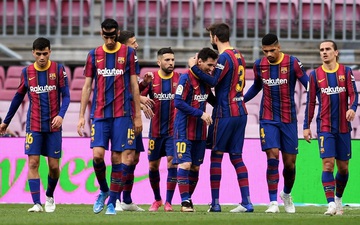 Dàn sao Barca gửi lời chia tay đầy cảm xúc tới Messi