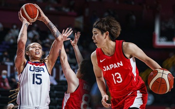 Thất bại trước tuyển Mỹ ở chung kết Olympic Tokyo 2020, bóng rổ nữ Nhật Bản vẫn làm nên kỳ tích