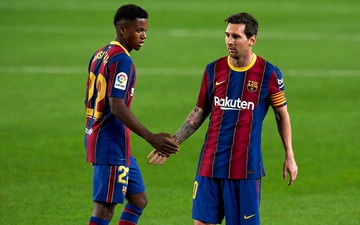 Dân mạng kịch liệt chỉ trích Barca vì trao áo số 10 huyền thoại của Messi cho Ansu Fati