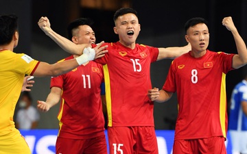 HLV trưởng ĐT futsal Việt Nam lạc quan sau trận thua Brazil: "Ghi bàn đã là 1 hạnh phúc"
