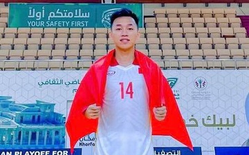 Cầu thủ sinh năm 1998 tung cú sút mang về 500 triệu cho tuyển futsal Việt Nam, và mở ra cơ hội tiến xa tại World Cup 2021