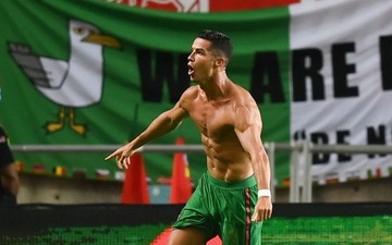 Ghi 2 bàn "lật kèo" trước Ireland, Ronaldo lập siêu kỷ lục của bóng đá thế giới
