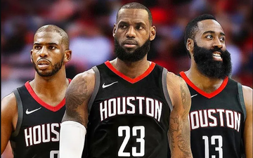 Chuyện gì sẽ xảy ra nếu như LeBron James gia nhập Houston Rockets vào mùa hè 2018?