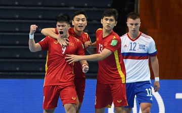 Kết quả Nga 3-2 Việt Nam, VCK futsal World Cup 2022: Chiến đấu kiên cường