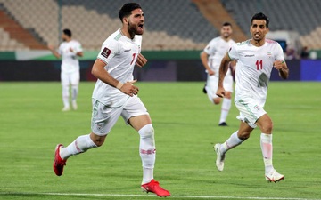 Iran chật vật thắng đối thủ kém 54 bậc trên bảng xếp hạng FIFA