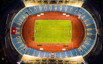 Khán đài sân Mỹ Đình trống vắng trong ngày trọng đại của bóng đá Việt Nam: Xung quanh chỉ có ghế thôi 