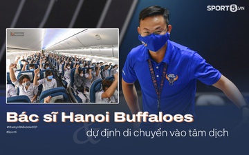 Nhật ký VBA Bubble 2021: Cảm phục trước dự dịnh của bác sĩ Hanoi Buffaloes sau khi rời khỏi Bubble