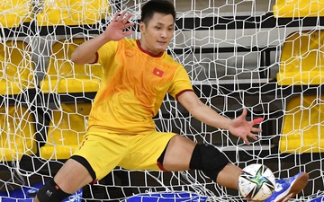 Đội tuyển futsal Việt Nam nâng khối lượng tập luyện trước trận gặp Brazil ở World Cup 2021