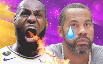 Chê bai LeBron James, Rasheed Wallace bị Netizen "sao kê" những khoảnh khắc xấu hổ trước "Nhà Vua"
