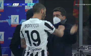 Bị khiêu khích, Bonucci dọa giết lãnh đạo Inter sau khi Sanchez ghi bàn khiến Juve thua trận tranh siêu cúp Italy