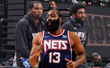 Rộ tin đồn James Harden không gia hạn với Brooklyn Nets: Big-3 tan rã ở mùa hè 2022?