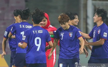 Đài Bắc Trung Hoa giúp ĐT nữ Việt Nam tiến một bước dài đến World Cup 