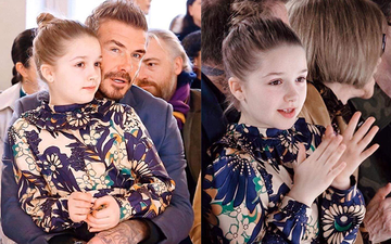 David Beckham có phản ứng "không tưởng" khi biết danh tính người trong mộng của con gái