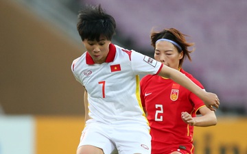 Kết quả ĐT Việt Nam 1-3 ĐT Trung Quốc, Asian Cup nữ 2023: Hẹn Thái Lan ở play-off