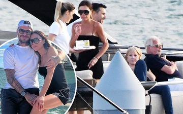 Beckham tậu du thuyền xịn xò, thưởng ngay cho gia đình chuyến du ngoạn biển
