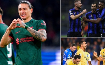 Kết quả Cúp C1 châu Âu: Inter Milan, Liverpool, Porto giành vé đi tiếp