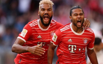 Bayern Munich tạm chiếm ngôi đầu Bundesliga sau khi "đánh tennis" với Mainz