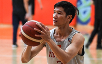 Nội binh xuất sắc nhất VBA 2019 trở lại tập luyện, háo hức chờ ngày ra quân tại FIBA Asia Cup 2025