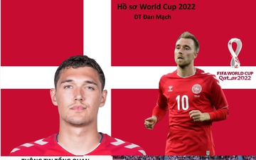 Hồ sơ các ĐT dự VCK World Cup 2022: Đội tuyển Đan Mạch