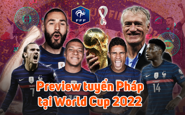 Tổng quan ĐT Pháp tại World Cup 2022: Đương kim vô địch và sứ mệnh hóa giải lời nguyền