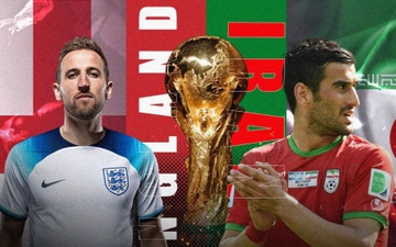 Anh - Iran: Niềm hy vọng của bóng đá châu Á ra quân