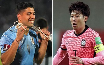 Hàn Quốc - Uruguay: Chờ đợi màn so tài giữa Son Heung-min và Luis Suarez
