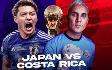 Nhật Bản - Costa Rica: Thêm một chiến thắng cho ‘Samurai xanh’