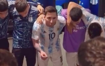 Bài phát biểu cảm động của Messi trước khi Argentina vô địch Copa America