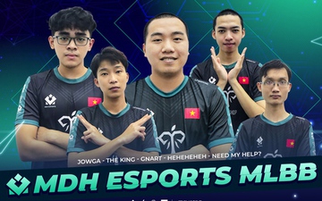 MDH Esports sẽ đại diện cho Việt Nam tham dự giải vô địch thế giới