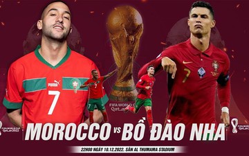 Morocco - Bồ Đào Nha: Ký ức đẹp ùa về với Ronaldo