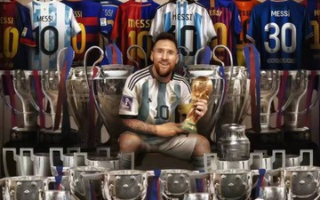 Quả bóng Vàng thứ 8 chờ Messi sau chức vô địch World Cup