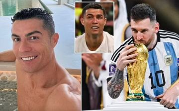 Ronaldo đăng bài lần đầu sau khi Messi vô địch World Cup