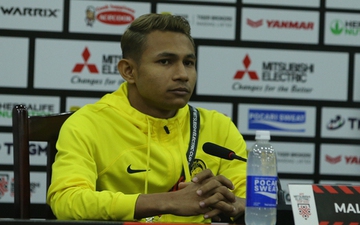 Người dẫn đầu danh sách ghi bàn của Malaysia nói gì về trận đấu và cơ hội ghi bàn trước Việt nam