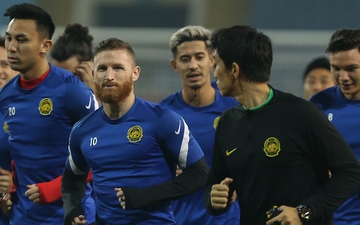 Sergio Aguero và tuyển Malaysia có buổi tập cuối cùng trước trận đấu Việt Nam