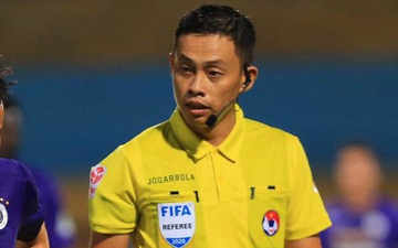 Trọng tài Việt Nam duy nhất cầm còi tại U23 Đông Nam Á