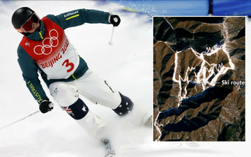 NASA công bố hình ảnh đáng buồn về kỳ Olympic mùa đông dùng tuyết nhân tạo, VĐV tham dự có thể mất mạng